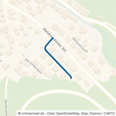 Karl-Julius-Cranz-Straße Dörzbach Hohebach 