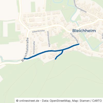 Fohreneckstraße Herbolzheim Bleichheim 