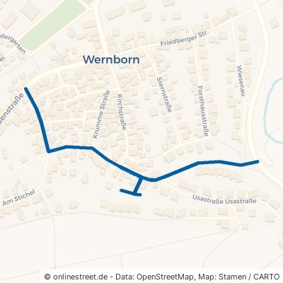 Neue Straße Usingen Wernborn 