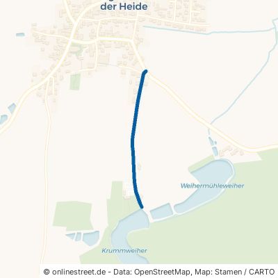 Krummweiherweg Bechhofen Königshofen 