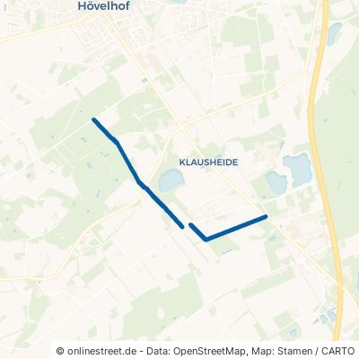 Grenzweg Hövelhof Klausheide 