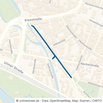 Kanalstraße 73728 Esslingen am Neckar Stadtmitte Pliensauvorstadt