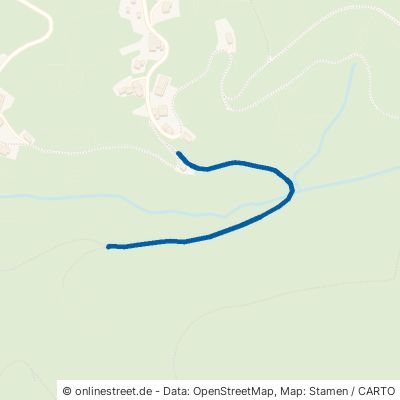 Silberbachweg Kleines Wiesental Bürchau 