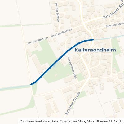 Am Dorfgraben Biebelried Kaltensondheim 