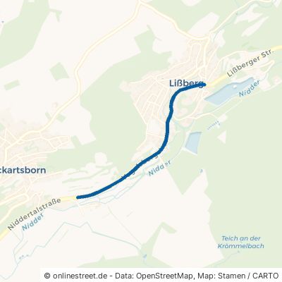Vogelsbergstr. Ortenberg Lißberg 