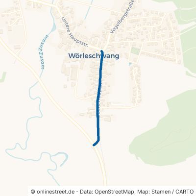 Obere Hauptstraße Zusmarshausen Wörleschwang 