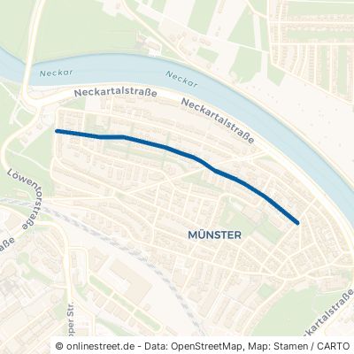 Mainstraße Stuttgart Münster 