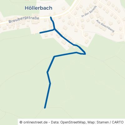 Schafhofweg Brensbach Höllerbach 
