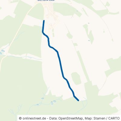 Oberneuschönberger Weg Olbernhau Schönfeld 