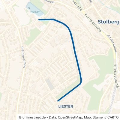 Walther-Dobbelmann-Straße Stolberg (Rheinland) Liester 