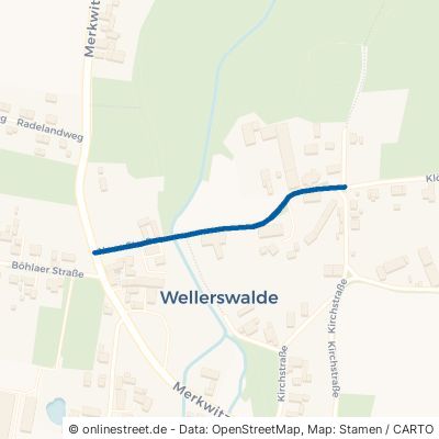 Neue Straße Liebschützberg Wellerswalde 