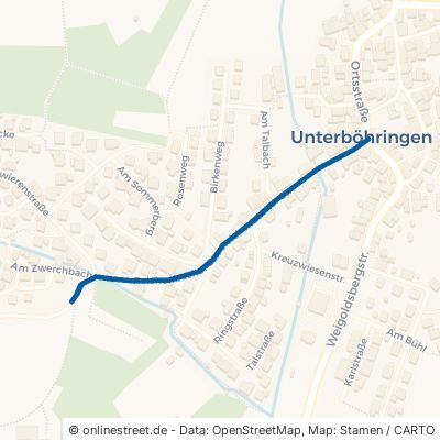 Reichenbacher Straße Bad Überkingen Unterböhringen 
