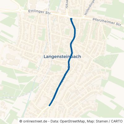 Hauptstraße Karlsbad Langensteinbach