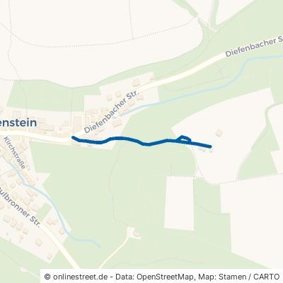 Burgstallstraße Knittlingen Freudenstein-Hohenklingen 