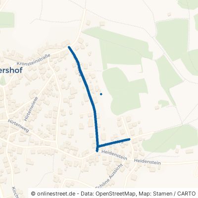 Hoher Weg Floh-Seligenthal Struth-Helmershof 