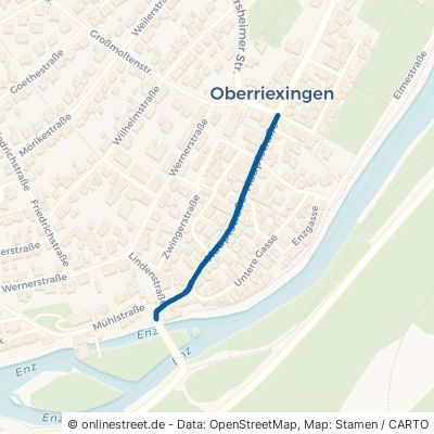 Hauptstraße Oberriexingen 