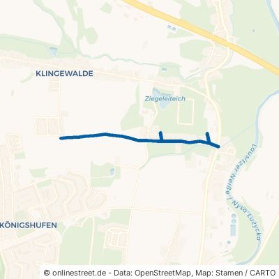 Birkenallee Görlitz Klingewalde 