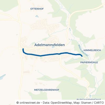 Schillerstraße Adelmannsfelden 