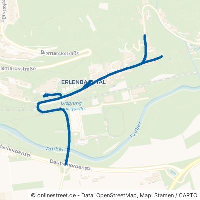 Erlenbachweg Bad Mergentheim 