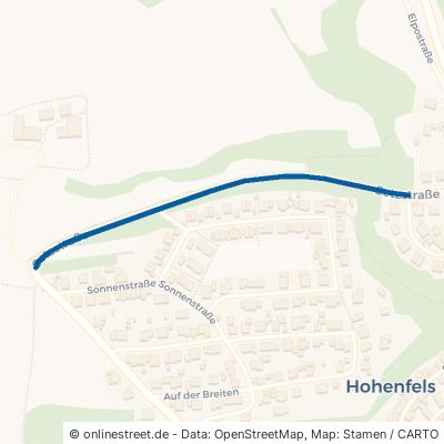 Setzstraße Hohenfels 