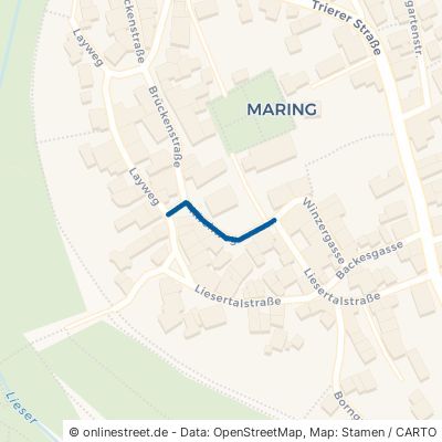 Kirchweg Maring-Noviand Maring 
