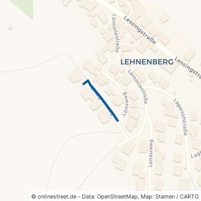 Lindgrenweg Berglen Lehnenberg 