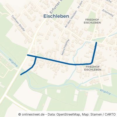 Friedensstraße Amt Wachsenburg Eischleben 