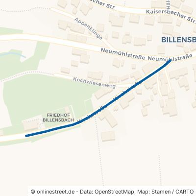 Kirchstraße Beilstein Billensbach 