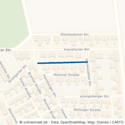 Offenbacher Straße Kleinostheim Waldstadt am Spessart 