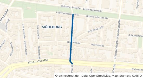 Philippstraße Karlsruhe Mühlburg 