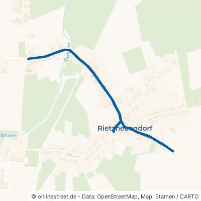 Hauptstraße Rietzneuendorf-Staakow Neu Lübbenau 