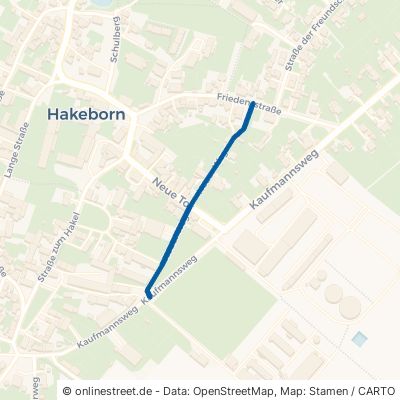 Neuer Weg Börde-Hakel Hakeborn 