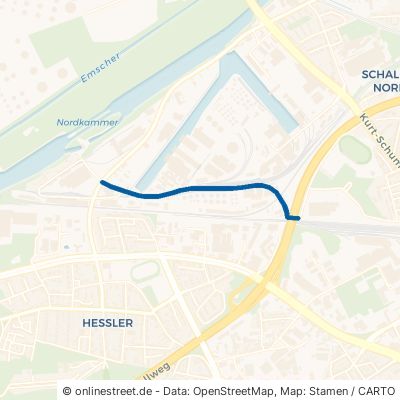 Hafenstraße Gelsenkirchen Schalke-Nord 