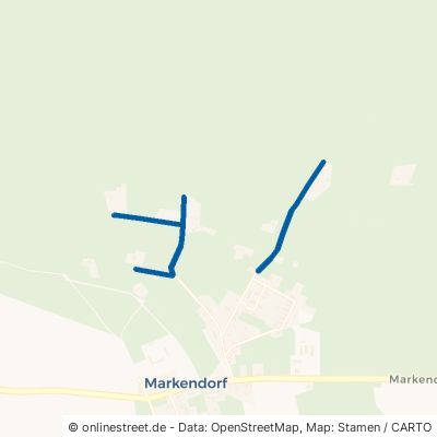 Markendorfer Waldsiedlung Jüterbog Markendorf 