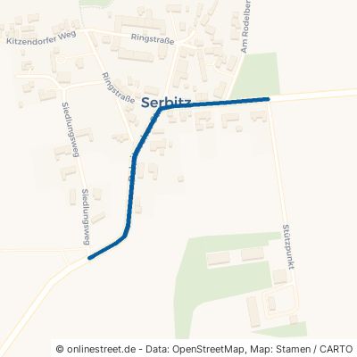 Pohritzscher Straße Wiedemar Serbitz 