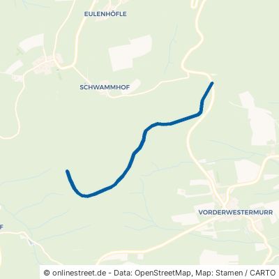 Hoblersbergweg Murrhardt Vorderwestermurr 