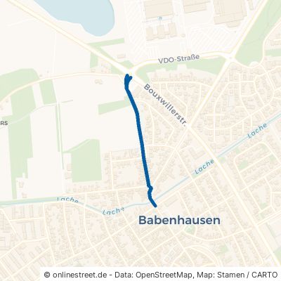 Frankfurter Straße Babenhausen 