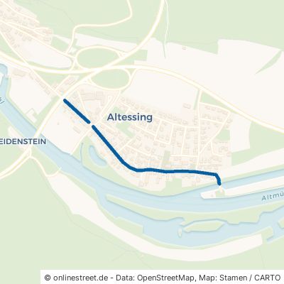 Schellnecker Straße Essing Altessing 