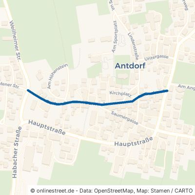 Dorfstraße Antdorf 