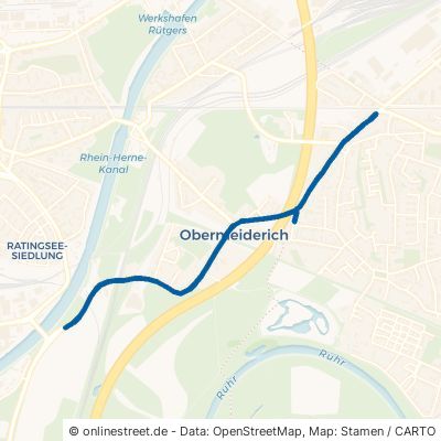 Obermeidericher Straße Duisburg Obermeiderich 