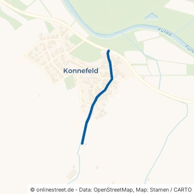 Rinnestraße Morschen Konnefeld 