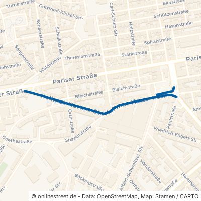 Hellmut-Hartert-Straße Kaiserslautern Innenstadt 