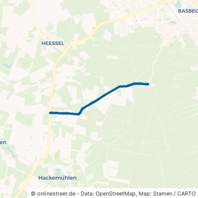 Ortsstraße Lamstedt Wohlenbeck 