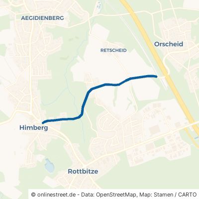Eudenbacher Straße Bad Honnef Aegidienberg 