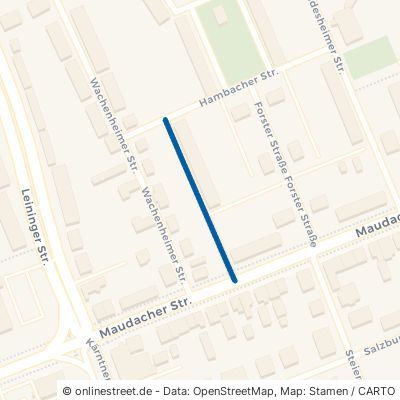 Ruppertsberger Straße Ludwigshafen am Rhein Gartenstadt 