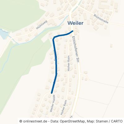 Eckweg Berg Weiler 