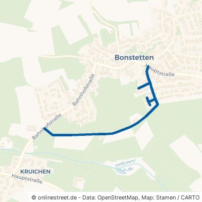 Hasenbergstraße Bonstetten 