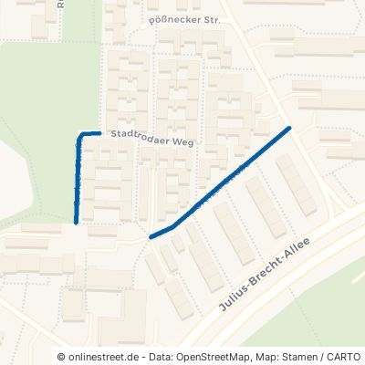 Greizer Straße Bremen Gartenstadt Vahr 