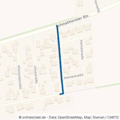 Uhlandstraße 32609 Hüllhorst Oberbauerschaft Schnathorst