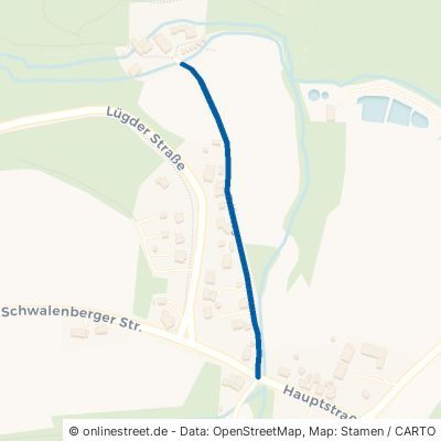 Triftweg Lügde Rischenau 